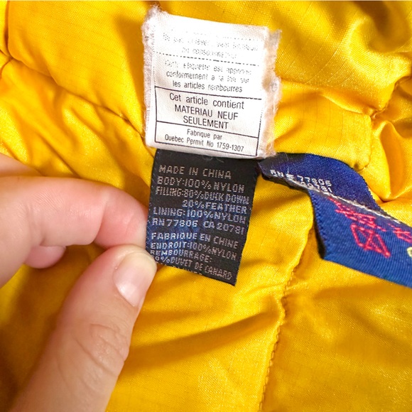 Y2K TOMMY HILFIGER PUFFER DOWN INSULATED PADDED QUILTED SKI WINTER JACKET L XL - Picture 12 of 13